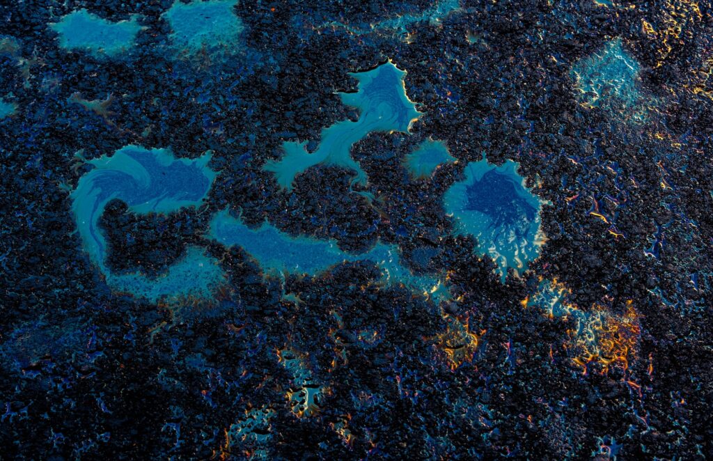 forever chemicals in soil, like what is shown here, can run into water and make it dangerous to our health